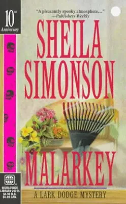 Malarkey Mass Market Paperbound Sheila Simonson • $5.76