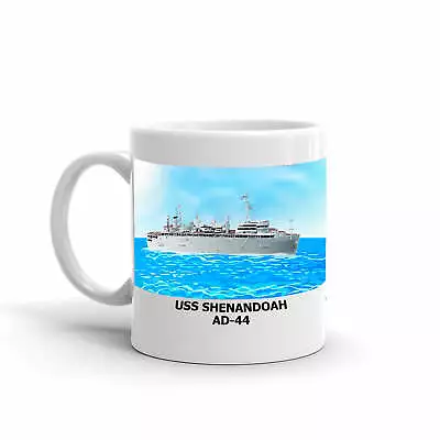 Navy Emporium USS Shenandoah AD-44 Coffee Cup Mug • $24.99