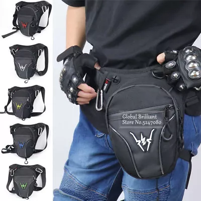 2022 Motorcycle Leg Bag Waterproof Waist Thigh Belt Hip Pack Side Bag For Men • $21.99