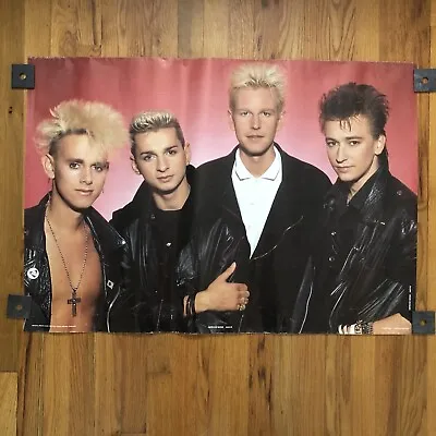 Original Depeche Mode 1985 UK Import Poster 24 3/8” X 34 7/8” AA218 • $85.16