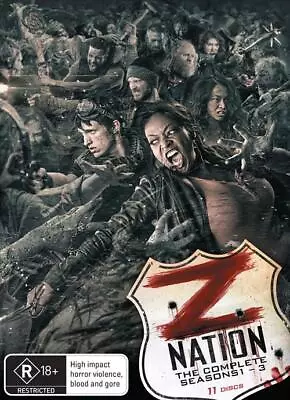 🎬🎬 Z Nation : Season 1 + 2 + 3 (11 DISC SET) DVD BRAND NEW SEALED • $18.95