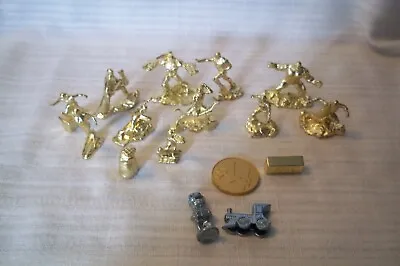 Monopoly Avengers Marvel Hasbro Board Game Set OF Gold Character Token Pieces + • $4.99