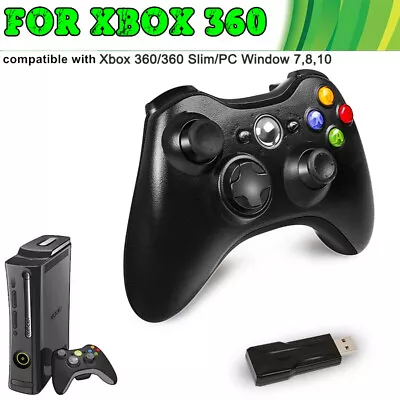 For Xbox 360 Game Console Wireless Controller Remote PC Gamepad Joystick New • $29.99