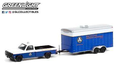 1:64 GreenLight *HITCH & TOW 22* NY 1987 Chevy M1008 Communications Trailer NIP • $9.99