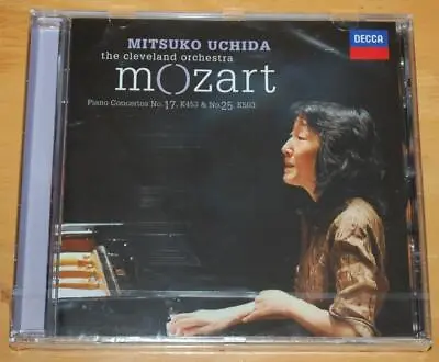 Mitsuko Uchida - Mozart: Piano Concertos No. 17 - Sealed 2016 Decca CD • £15