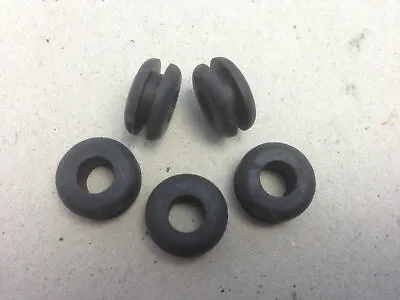 Rubber Grommet Open For Cable Hole 6mm-10mm Chassis Hole X 5pcs  (hg-4 Grom) • £2.19