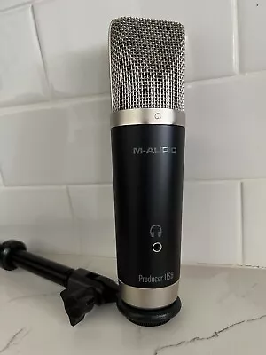 M-Audio Producer USB Microphone Black Audio Mic FREE S/H • $39