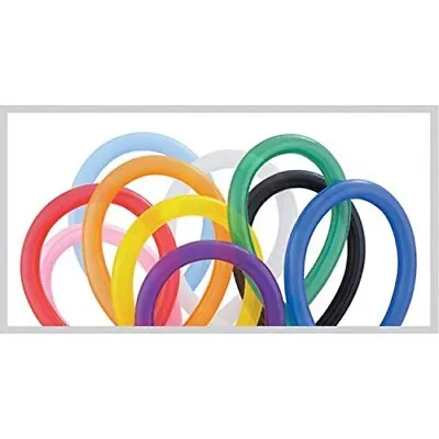 Qualatex 350Q Traditional Assortment Twisting Latex Balloon 100ct • $19.99