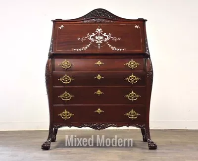 R.J. Horner Mahogany Secretary Desk • $2950