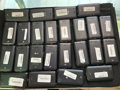 Lot Of 24 LG Optimus L34c Fuel Android Smartphone TracFone  - Untested • $129