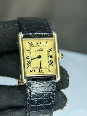 Vintage Cartier Musd De Cartier Argent  Ladies Watch • $1600