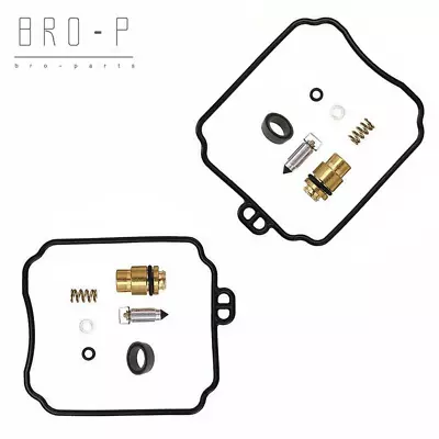 $9.39 • Buy 2X Carburetor Repair Rebuild Kit For Yamaha Route 66 XV250 Virago XVS650 V-Star 