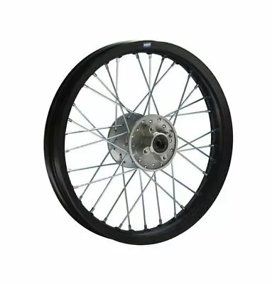 Aluminum Rim 17 Inches (43.18 Cm) Rear Black 12 Mm Pit Bike Dirt Bike Cross HMParts • £64.65