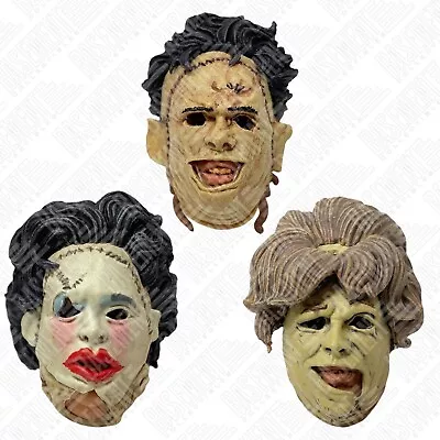 Mezco One:12 Leatherface - Three Head Sculpts Texas Chainsaw Massacre 1:12 Scale • $9.96