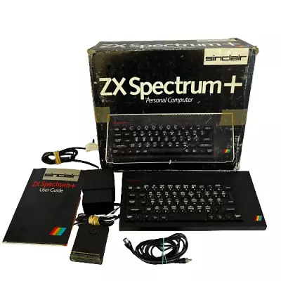 ZX Spectrum Plus Boxed Vintage Sinclair Computer Game Console Charity • £99.99