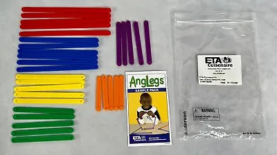 Anglegs Math Manipulatives Geometry Tools Used For Teaching Angles Lot Of 31 • $6