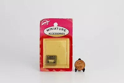 Vintage Miniature Accessories Metal Typewriter Taiwan NOS Dollhouse Diorama • $4.99