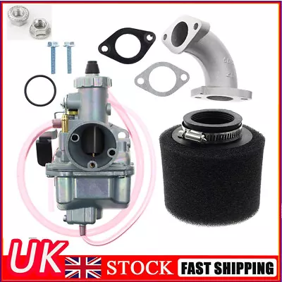 Fit Pit Dirt Bike Parts VM22 26mm Mikuni Carburettor Carb 110 125 140cc Silver  • £18.98