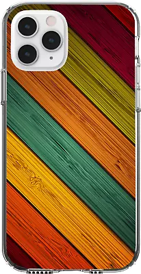 $16.95 • Buy Silicone Cover Case Prism Abstract Teal Golden Geometric Shapes Wood Pattern Art
