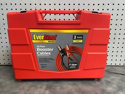 Everstart Maxx 20 Foot Booster Cables 2 Gauge NEW!!!!! • $39.99