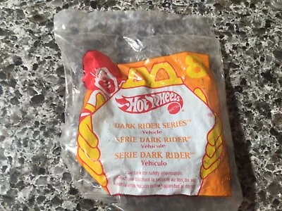 1995 McDonalds Happy Meal Toy Hot Wheels Dark Rider Series #8 New Sealed • $3