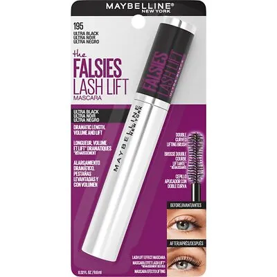 Maybelline The Falsies Lash Lift Mascara 195 Ultra Black • $9.95