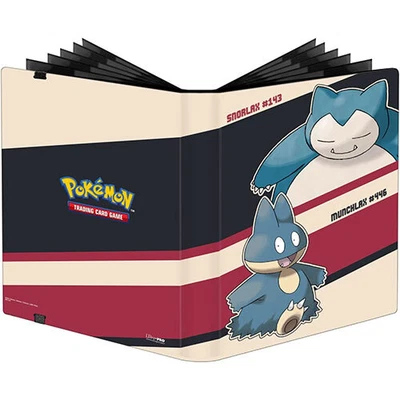 $33.89 • Buy Ultra Pro Pokemon TCG -9-Pocket PRO Binder -SNORLAX & MUNCHLAX (Holds 360 Cards)