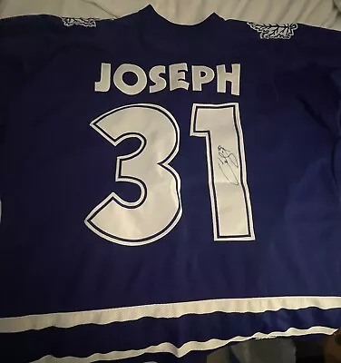 Curtis Joseph Autographed Toronto Maple Leafs Hockey Jersey • $69.99