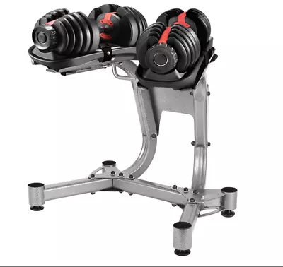 80kg Adjustable Dumbbell W Stand GYM Exercise Equipment Weight Fitness 2x40kg • $586.99