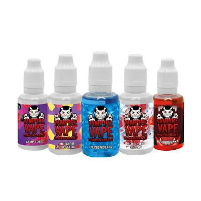 £11.99 • Buy Vampire Vape Concentrated Flavour Concentrates Including Heisenberg & Pinkman