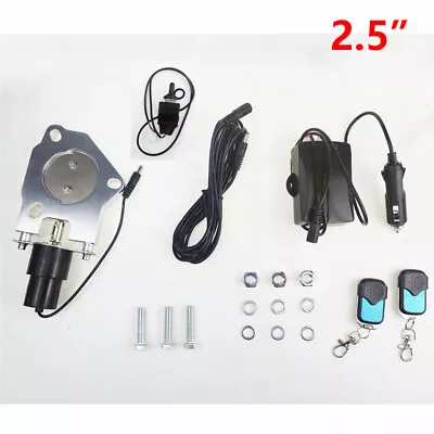 2.5  Electric Exhaust Valve Cutout Kit With Manual Control And Remote Switch • $69.55