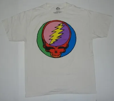 Grateful Dead T-Shirt Steal Your Face Colorful Logo Shirt New • $13.49