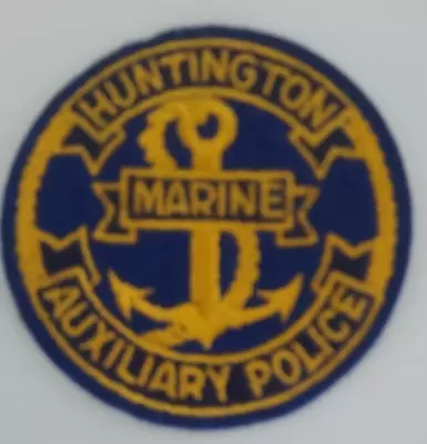 RARE HUNTINGTON MARINE AUXILIARY POLICE Patch Suffolk County New York NEW • $25