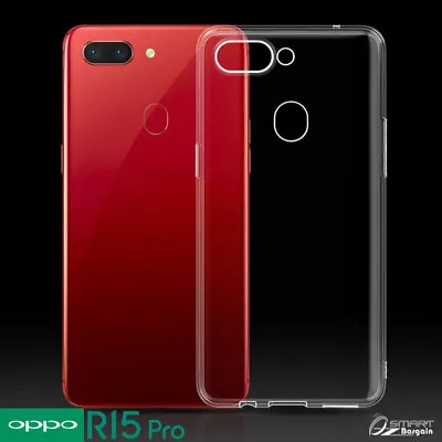 Clear TPU Gel Jelly Soft Case Cover For Oppo R15  Oppo R15 Pro • $4.99