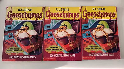 Goosebumps By R.L.Stine - #42 Egg Monsters From Mars • $2.99
