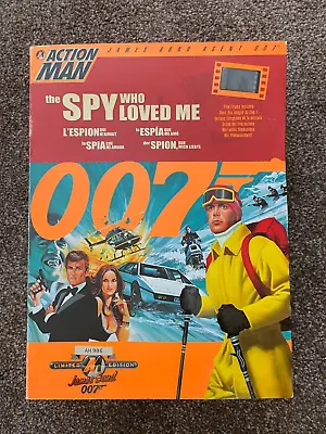 £50 • Buy Limited Edition - James Bond Action Man 007 The Spy Who Loved Me With Film Cell