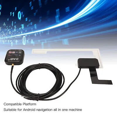 DAB DAB+ Radio Receiver USB Powered Digital Radio Receiver Adapter With Ant GDS • £37.71