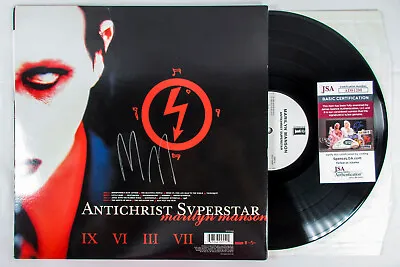 Marilyn Manson Signed Autographed ANTICHRIST SUPERSTAR Simply Vinyl Album JSA • $799.96