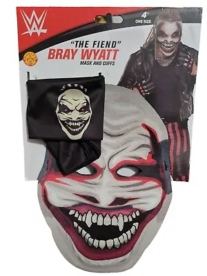 WWE Bray Wyatt  The Fiend  Mask & Cuffs Rubies Halloween Wrestling Costume • $19.99