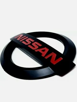 NISSAN 350Z 370Z VERSA JDM BLACK RED JDM NISMO REAR EMBLEM NEW Matte • $19.97