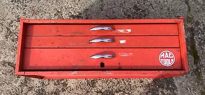 Vintage MAC 3 Drawer Middle Intermediate Stack Tool Box 1960s • $199.95