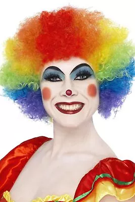 Smiffys Crazy Clown Wig Rainbow • $12.50