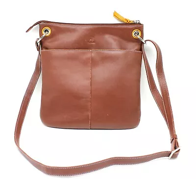 MYWALIT Chocolate Genuine Leather Bag Crossbody • $89