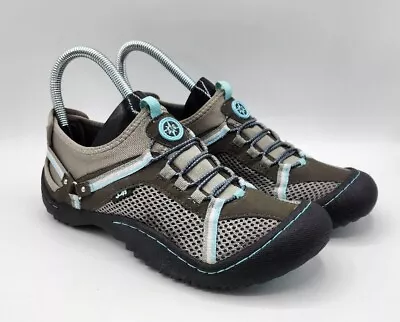 J-41 Jeep Trail Rated Water - Ready Women's Shoes Size 7m Blue Grey Excellent  • $20.99