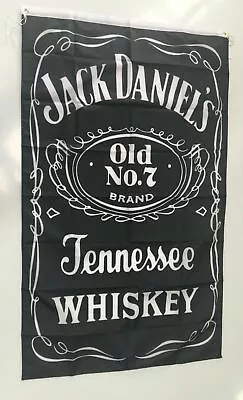 JACK DANIELS Style 1 Banner Flag - Tennessee Straight Whiskey Man Cave Alcohol • $39.90