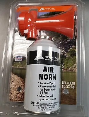 Ozark Trail Boat Accessories Sports And Marine Safety Portable Air Horn 8 Oz. • $19.99