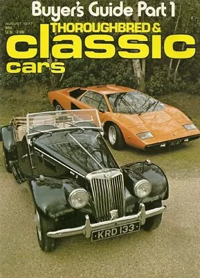 Thoroughbred & Classic Cars 1977 Aug - Napier-railton • £7.88