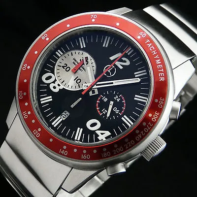 Mercedes Benz Classic Motorsport Racing Business Sport Design Chronograph Watch • $483.65