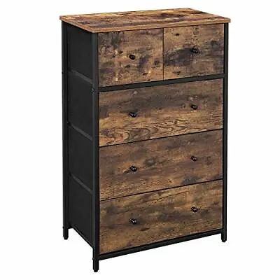 Industrial Chest Drawers Vintage Storage Sideboard Rustic Metal Furniture Unit • £72.47