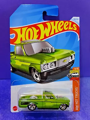 2024 HOT WHEELS CUSTOM '72 CHEVY LUV In Green HW Trucks 9/10. Long Card. • $6.99